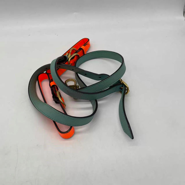 Gucci Diana Mini Blue Leather Bag Bamboo Handle with Strap