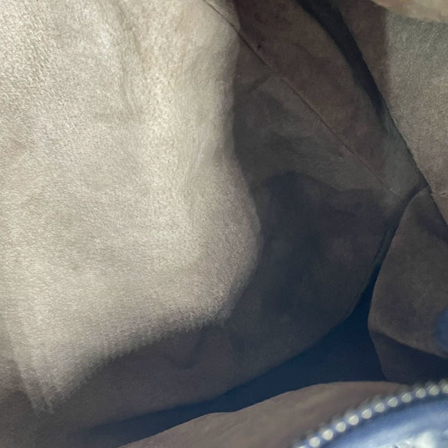 Bottega Veneta Belly Hobo Intrecciato Leather Navy Large 45