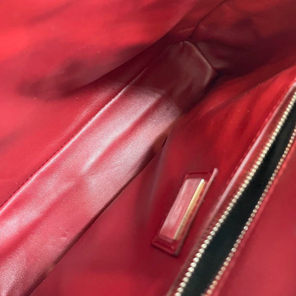 Sold Fendi Peekaboo Red Leather