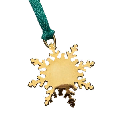 Loro Piana Polished Gold-Tone Snowflake Charm