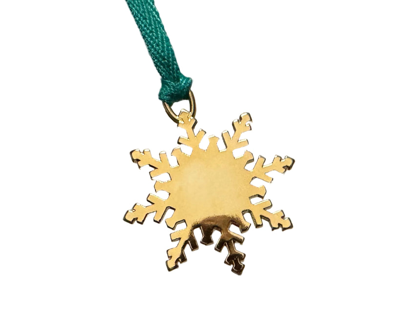 Loro Piana Polished Gold-Tone Snowflake Charm
