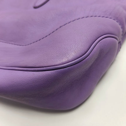 Gucci Jackie 1961 Soft Purple Leather Bag Medium