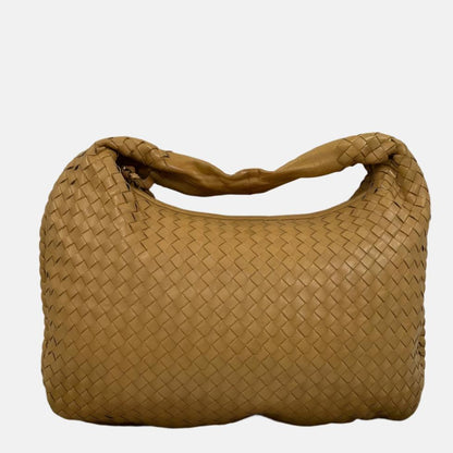 Bottega Veneta Veneta Hobo Camel Lambskin Leather 40cm