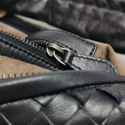 Bottega Veneta Hobo Maxi Midnight Navy Black leather 50cm