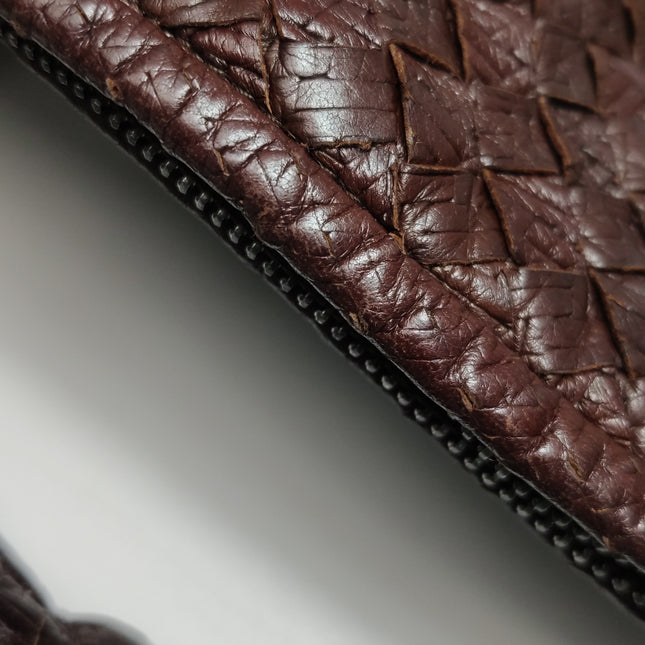 Bottega Veneta Veneta Hobo Maxi Dark Brown Calfskin Leather 52cm