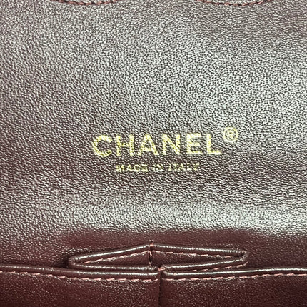 Chanel Classic Flap Maxi 2011 Black Caviar Leather Double Flap with Gold Hardware