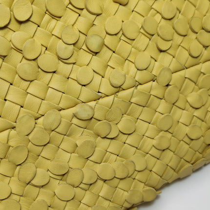 Bottega Veneta Cabat Limited Poussin Paillettes Tote Yellow