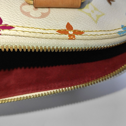 Louis Vuitton x Takashi Murakami Alma Small White Multicolor