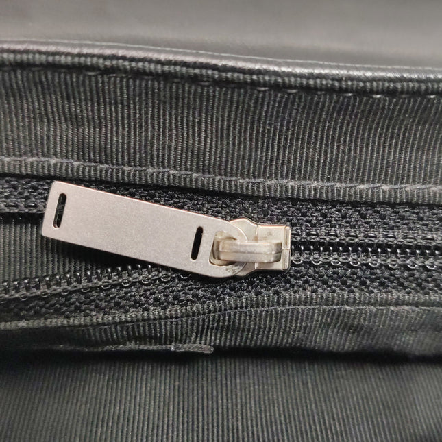 Chanel 2.55 Black Lambskin Square Stitching Shoulder Bag