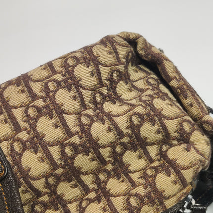 Dior Flight Medium Brown Oblique Monogram Shoulder Bag
