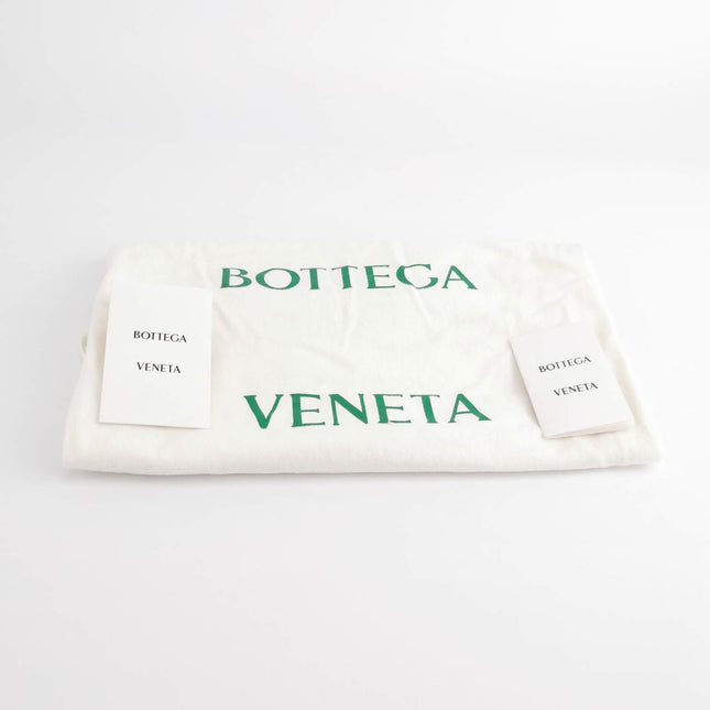 Sold Bottega Veneta Pouch Mini Intrecciato Dark Chocolate Brown Lambskin Leather Crossbody Bag