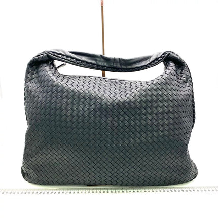 Bottega Veneta Veneta Hobo Maxi Black Leather 52-54cm