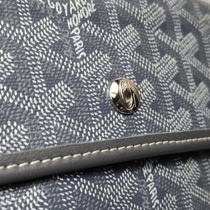 Goyard Saint Louis PM Tote 2018 Medium Grey Goyardine Canvas