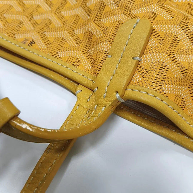 Sold Goyard Saint Louis Tote 2012 PM Medium Yellow