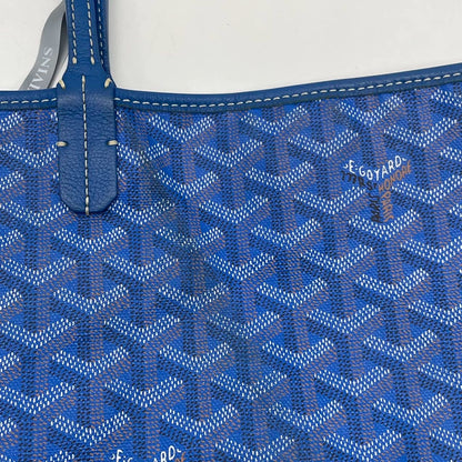 Sold Goyard Saint Louis PM Tote Medium Blue