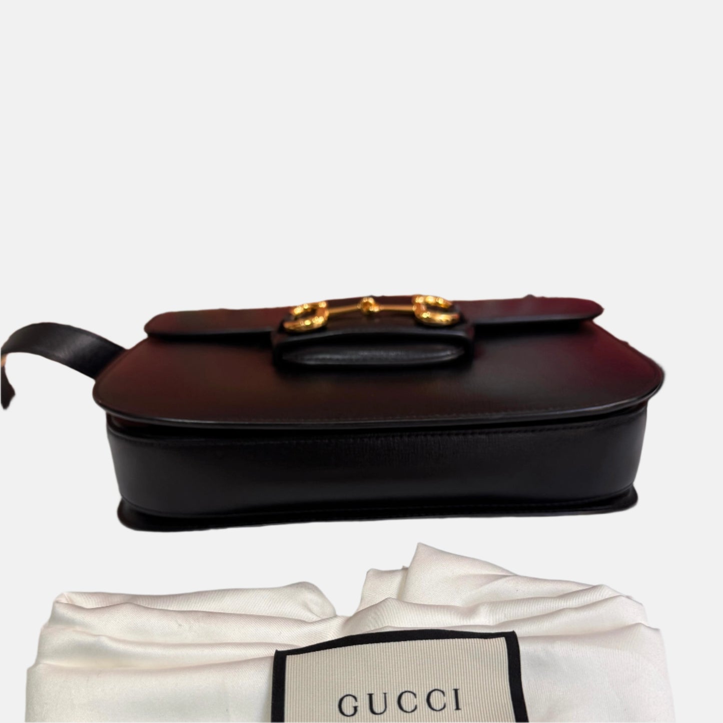 Gucci 1955 Horsebit Bag Small Black Leather