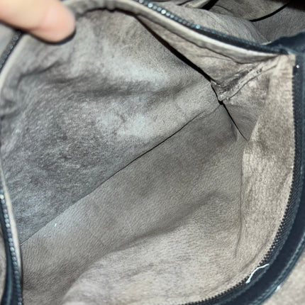 Bottega Veneta Veneta Intrecciato Hobo Bag Large Black Lambskin leather 48cm