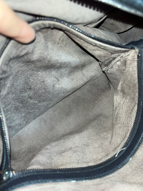 Bottega Veneta Veneta Intrecciato Hobo Bag Large Black Lambskin leather 48cm