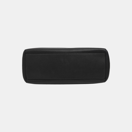 Celine Soft 16 Bag Large Black Grained Calfskin Leather