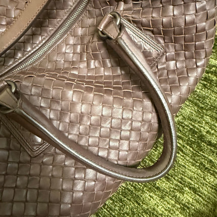Bottega Veneta Maxi Convertible Tote Dark Chocolate Brown Leather