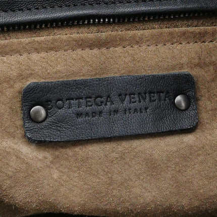 Bottega Veneta Cesta Shopper Tote Intrecciato Black Leather Large 50cm