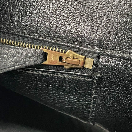 Hermes Birkin 40 Black Togo Leather Gold Hardware 2001