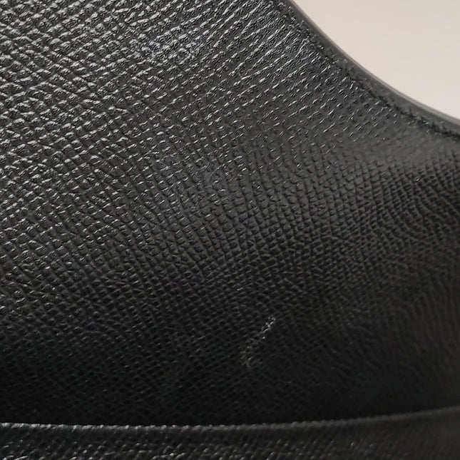 Dior Saddle 2020 Medium Grained Calfskin Leather Bag Black