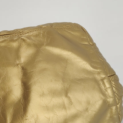 Chanel Paris Venice Ca D’Oro Large Gold Leather Tote with Engraving