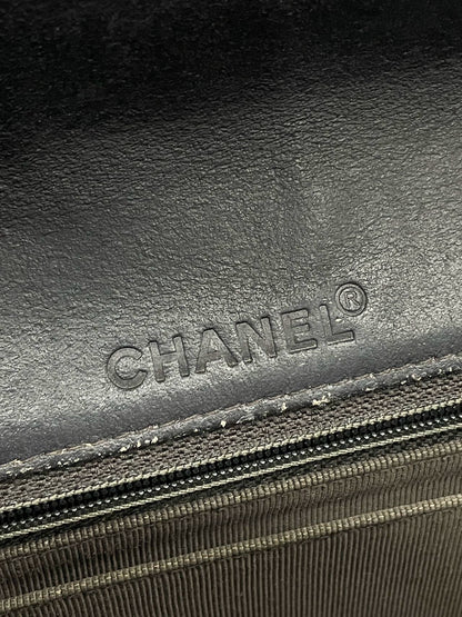 Chanel Ice Cube Chocolate Bar Medium Classic Flap Denim Green