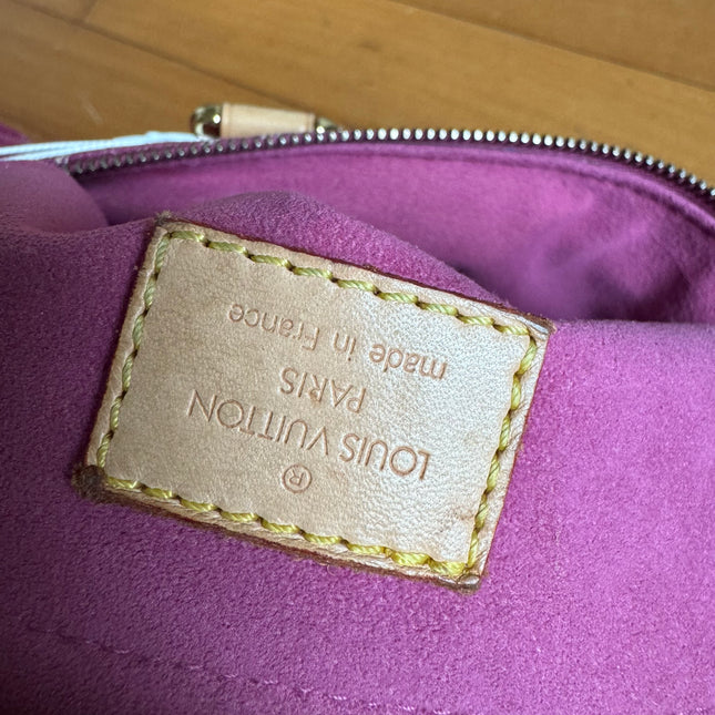 Louis Vuitton Denim Neo Speedy Boston Bag Pink