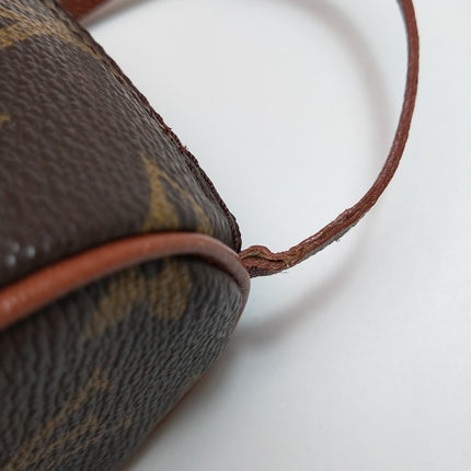 Sold Louis Vuitton Monogram Papillon 16 Super Mini Handbag Canvas