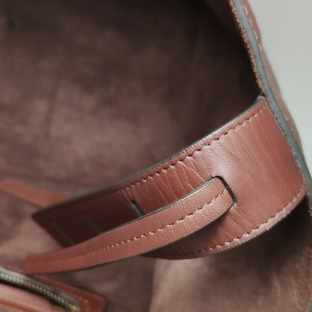 Celine Phantom Mini Burgundy Leather 30cm