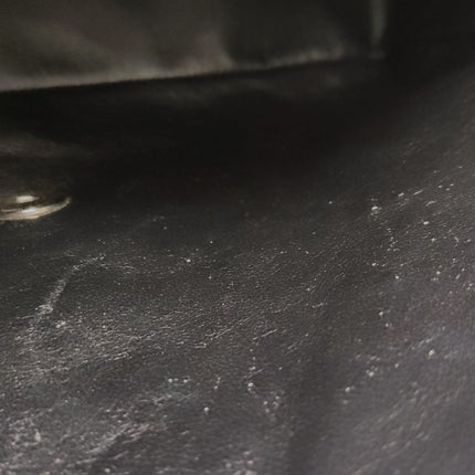 Chanel Classic Flap Jumbo Black Caviar Leather Single Flap Silver Hardware 2006-08