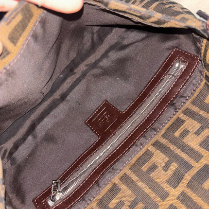 Fendi Baguette Classic Zucca Print Fendi Monogram