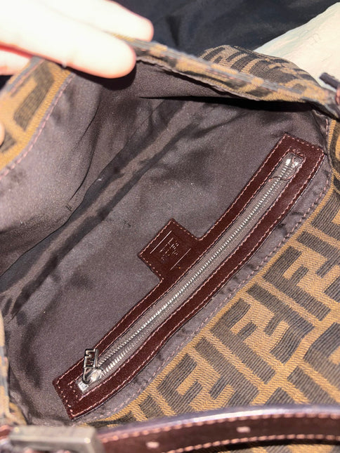 Fendi Baguette Classic Zucca Print Fendi Monogram