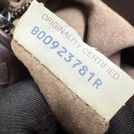 Bottega Veneta Cesta Shopper Tote Intrecciato Dark Brown Leather Large 50cm