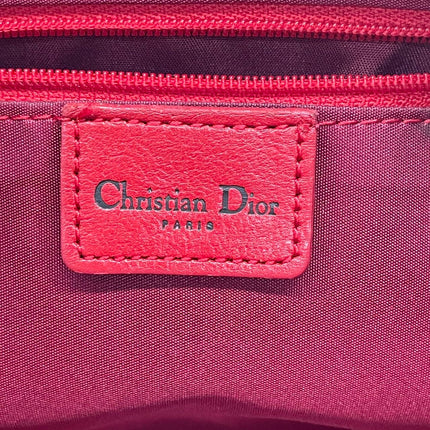 Dior No. 2 Rasta Trotter Camera Bag Beige Monogram Red Yellow Green Web Strap