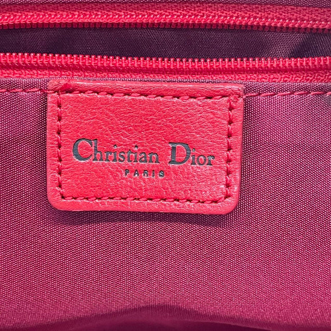 Dior No. 2 Rasta Trotter Camera Bag Beige Monogram Red Yellow Green Web Strap
