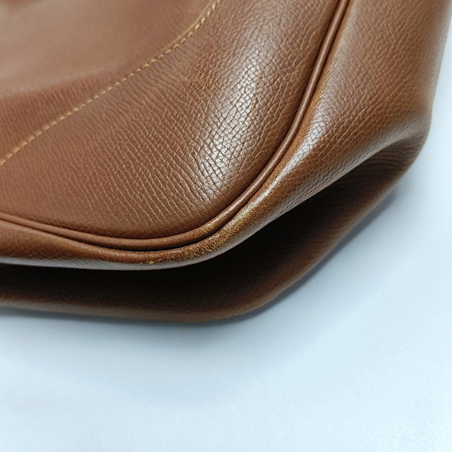 Hermès Trim 31 Gold Brown Epsom Leather Shoulder Bag