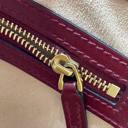 Gucci Jackie 1961 Red Leather Bag Small Shoulder Bag