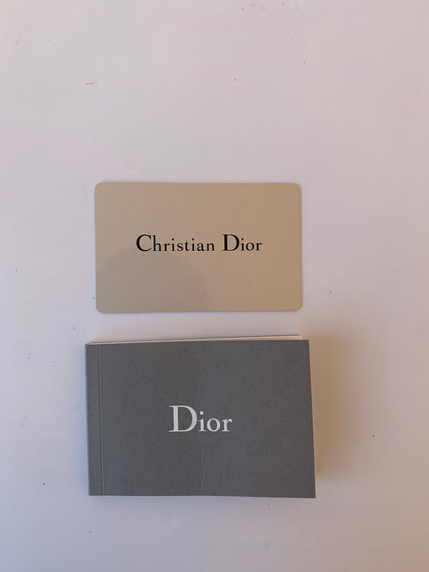 Sold Dior Saddle Blue Grey Medium Leather Handbag