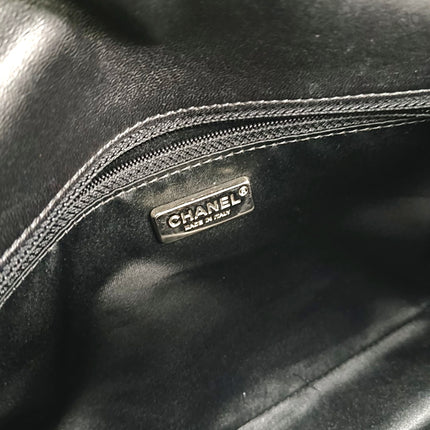 Chanel Mini Flap Bag Mini Black Glitter Sequins