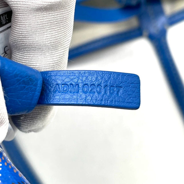 Sold Goyard Saint Louis PM Tote Medium Blue
