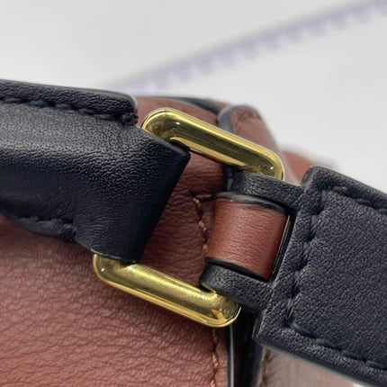 Loewe x Studio Ghibli Collection Susuwatari Mini Puzzle Brown Crossbody Bag