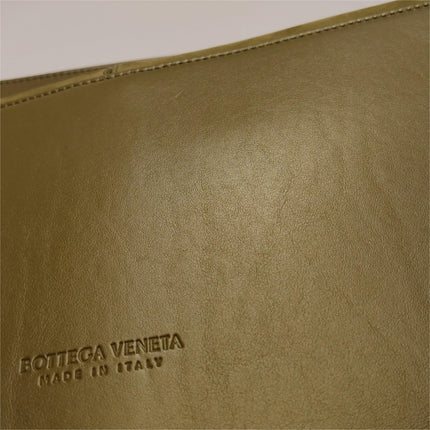 Bottega Veneta Cabat Tote Olive Green Suede Leather 38cm