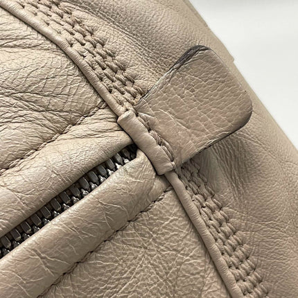 Loewe Amazona 29 Pearlescent Nude Lambskin Leather Zip Around