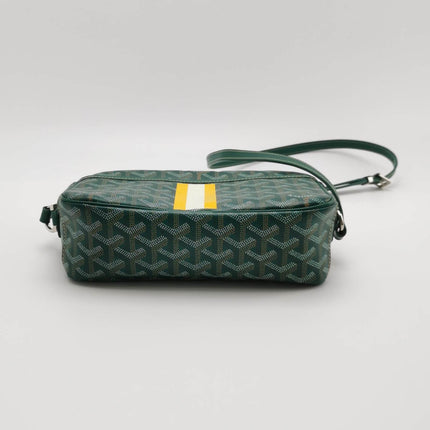 Sold Goyard Cap Vert Crossbody Goyardine Green