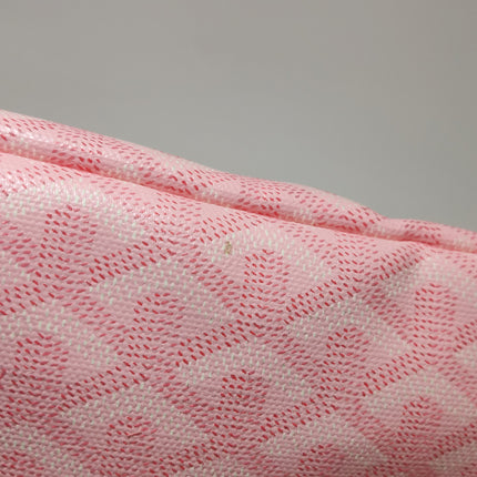 Goyard Artois Tote PM Medium Pink With Zipper and Reinforced Corners 2018