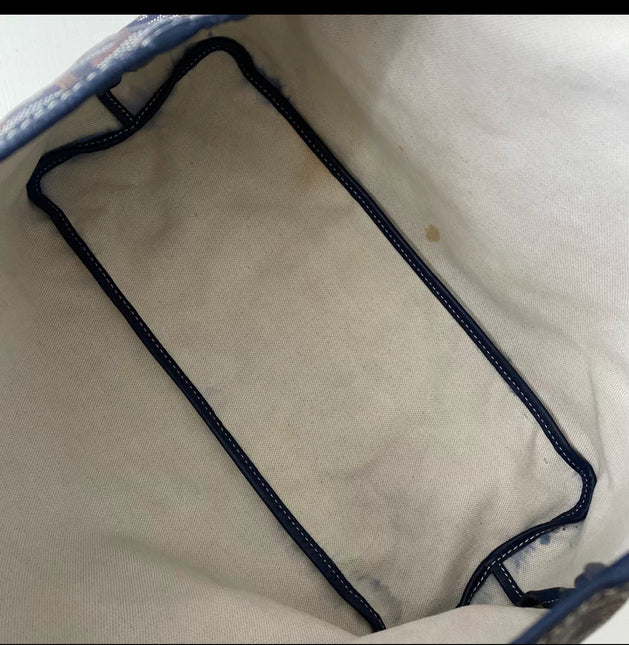 Sold Goyard Saint Louis PM Tote Medium Navy