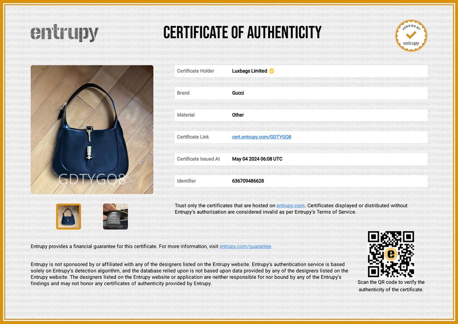 Sold Gucci Jackie 1961 Black Leather Bag with Adjustable Strap